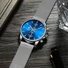 Men Watch CHEETAH Top Brand Stainless Steel Waterproof Chronograph Watches Mens Business Blue Quartz Wristwatch reloj hombre 210517