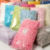 100G / Pack Raffia Papel Shredded Papel Caixa de Presente de Enchimento Envoltório Criativo Decoração de Casamento Suprimentos Para O DHL GRATUITO