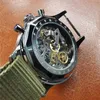 Watch Chronograph Military for Man Brance Seagull 1963 Oryginalny ST1901 Ruch Sahire Waterproof Limited Card WristWatches219a 870437 Watches219a