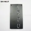 Black Stainless Steel Modern Door Sign Custom Made Available Other Hardware