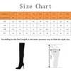 Women Overknee Boots High Heels BootsWoman Zip Shoes For Women 2021 Solid Casual Leather Comfortable Thigh High Boots Shoes Red H1009