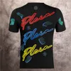 Plein Bear T Shirt Mens Designer Tshirts Rhinestone Czaszki Mężczyźni Koszulki Klasyczne Wysokiej Jakości Hip Hop Streetwear Tshirt Casual Top Tees PB 16075