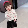 女の子のガール春の秋の子供用シャツの女の子のカジュアルスタイルの子供用服の女の子のための女の子のための女の子のブラウスのシャツ210412