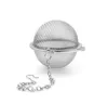 Чайник-инфузер из нержавеющей стали Pot Infuser Sphere сетка чаи чаи шарикового шарика хорошее качество 4.5см 25 шт. / Лот