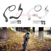 Motorcycle Mirrors Black / Chrome Retro Round Rearview Side For GN125 Cafe Racer Custom