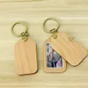 2022 New Style Wood KeyChain Straps Metal Keyring Customization Key Chain Custom logo Souvenir Birthday Graduate Gifts Keychain