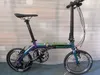 Ynhon Folding Bike Barnens cykel Utanför tre hastighet 16 tums mini modifierad 14 tums singelfartscykel