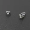 3 mm rundklipp naturlig vit safirlös ädelsten grossist pris 0,15 ct vs klass vit safir för smycken butik h1015