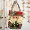 Kersttassen Santa Claus Sneeuwpop Kerstboom Ornamenten Home Party Decoratie Kinderen Snoep Gift Tassen 60 Stks Voorraad