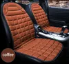 Car Seat Covers 2pcs In 1 Universal Fast Electric Heated Adjustable Black/Grey/Blue/Red/Coffee Cover Winter Pad Auto Cushion 12V