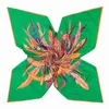 PObing 100% Silk Square Lenço de Luxo Marca Indiana Pena Mulher Scarves Yraps Feathers Crown Espanhol Foulard Acessório