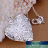 Nieuwe 925 Sliver Mode Hart Hanger Ketting Sieraden Voor Vrouwen Meisjes Bruiloft Verjaardag Verjaardag Trendy Gift Factory Prijs Expert Design Quality Nieuwste Stijl