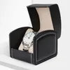 Pu Leather Watch Display Case Box With Cushion Singlegrid Jewelry Gift Storage Bottles Jars2967316