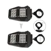 Motorcycle Mirrors 175quot 2quot Side Rear View Threecolor Frame Rearview Mirror With Led Light Goods For UTV ATV5603995