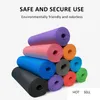 Yoga Mat Anti-Skid Sport Fitness Mat 10mm Tjock Högdensitet NBR Komfort Skum för Yoga, och Pilates Motion Pads With Bag