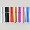 Party Favor 5ml Perfume Bottle Atomizer Fragrance Glass Scent-bottle Travel Refillable Makeup Spray Bottles CYZ2970