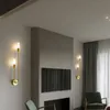 Decoração de interiores de lâmpada de parede de parede moderna LED Decoração de cômoda nórdica da sala de estar de cozinha quarto banheiro lâmpada decorativa espelho de lâmpada