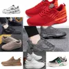 Hombres Hombres Mujeres Zapatos para correr Deportes al aire libre Mujeres Rosas Caminar Correr Entrenador Zapatillas negras EUR 36-44 8T9R2