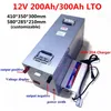 GTK 20000 Cykle Litium Tituan 12 V 200ah 300AH LTO Battery szybkie ładowanie dla układu słonecznego RV Caravans Forklift + 20a Ładowarka