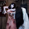 Ведьма кровавая призрачная девушка страшно маскарад ужасов призрак хэллоуин маска шоу роль играет лучше
