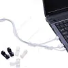 Kabel Organizer Clips Kabelhantering Desktop Workstation ABS Wire Manager Cord Holder USB Laddning Data Linje Bobbin Winder DAW394