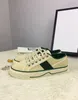 Sapatos de rolo Sapatos Tênis Casual 1977 Canvas Luxurys Digners Shoee Itália Verde e Vermelho Web Stripe Borracha Sola Stretch Algodão Low Top Mens Sapatilhas