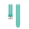 Hollow Silicone 스트랩 애플 시계 45mm 41mm 38mm 42mm 40mm 44mm 패션 여성 팔찌 손목 밴드 IWatch 시리즈 7 6 5 4 3 SE Watchband 스마트 액세서리