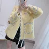 Faux Fur Faux Shearling Jacket Tops Outono Carneiros Inverno Lã Mulheres Roupas 2021 Coreano Vintage Real Casaco Feminino Abrigo Mujer LW2243