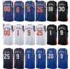 Printed Basketball Immanuel Quickley Jersey 5 Alec Burks 18 Obi Toppin 1 Kevin Knox 20 Cam Reddish 21 Quentin Grimes 6 Blue White Black Team Color Men Women Youth