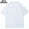 Mężczyźni Streetwear Harajuku Oversize T Shirt Anime Girl Print T-Shirt Hip Hop Spring Lato Krótki Rękaw Tshirt Bawełna Loose 210716