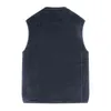 Giacca da uomo in pile invernale Capispalla calda Cappotti da uomo Cerniera Moda casual Plus Size Gilet senza maniche Giacca in cotone da uomo 6XL 211120