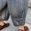 Automne Arrivée Arts Style Femmes Jeans Taille élastique Lâche Denim Harem Pants Femme Vintage Haute Qualité D574 210512