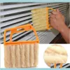Borstar hushållsverktyg hushållsorganisation hem trädgård användbar mikrofiber fönster luftkonditionering duster mini slutare renare var