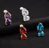 316L Steel Belly Button Rings Crystal Piercing Navel Piercing Earring Gold Belly Piercing Sex Body Jewelry