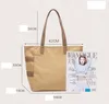 Mulheres Um Saco de Compras Ombro Grande Capacidade Alta Qualidade Material de Lona de Alta Qualidade Atacado Moda Sacos Handbag Stripes Tote Branco / Preto CVB236