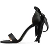 Summer Shoes Woman Sexy High Heels Sandals Ribbon Strap Thin Heeled Silk Sandal Women's Fashion Pumps Size 33 42 43