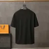 Anni '20 Top designer in Europa e America T-shirt da uomo estive Girocollo classico 100% cotone di alta qualità Magliette a maniche corte primaverili moda uomo pullover abbigliamento sportivo