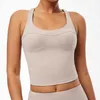 L-028 All in One Cup Roupas de ioga Regata feminina Sutiã esportivo Roupa íntima feminina acolchoada Corrida Fitness Colete casual para exercícios Roupas de ginástica