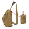 Tactical Backpack Military EDC Sling Bag Utility Travel Trekking Outdoor Sports Camping Hiking Hunting 600D Molle Shoulder Pack Y0721