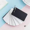 90 ark Portable Loose Leaf Notes Candy Color Ring Buckle Notepad Meddelande Graffiti Word Taggar Business DIY Mini Memo Pads