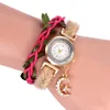 Zegarek 2022 Kobiety zegarki panie naśladowanie mody imitacja lina księżyca wisiorek Bransoletka