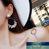 Neue Modeschmuck Temperament Wilde Ohrringe Simulation Perle Ring Ohrringe Brincos Pendientes Ohrringe Für Frauen Fabrikpreis Expertendesign Qualität Neueste