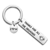 Custom Keyring Engraved Thank for All The Orgasms I Love You Key Ring Couple Keychain Jewelry Gifts Give To My Boyfriend Husband