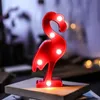 3D Karikatür Gece Işıkları Unicorn / Flamingo / Kaktüs / Ananas / Bulut / Yıldız / Kabuk / Kalp LED Masa Lambası Çocuk Yatak Odası Dekorasyon için D1.0