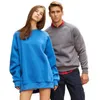 15+ couleurs Sweatshirts solides hommes printemps automne velours à manches longues hommes sweat-shirt décontracté épais chaud surdimensionné mâle pull 210524