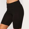 Running Pants Solid Color Fitness Shorts Sexig hög midja sömlösa damer pushups höfter sport cykling sportkläder19317777180260