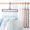 Multi-Port Support Hangers Clothers Racks Multifunktion Torkhängare Hushållsorganisation Magic Rack