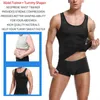 Męskie Body Shaper Brzuch Redukcja Shapewear ABS brzuch Odchudzanie Koszule kompresji Gorset Top Fitness Ukryj Ginekomastia Bielizna