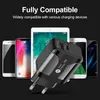 USB PD 18W Snelle lading 3A QC 3.0 Mobiele Telefoon Laders USB Type C Uitgangen 2 in 1 Voedingsadapter Pak voor EU US UK Socket