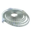 2021 110 V/220-240 V haute tension 100 m bandes LED 5050 étanche 10 m 15 m 20 m 25 m 30 m 35 m 40 m 45 m 50 m bandes lumineuses LED + alimentation